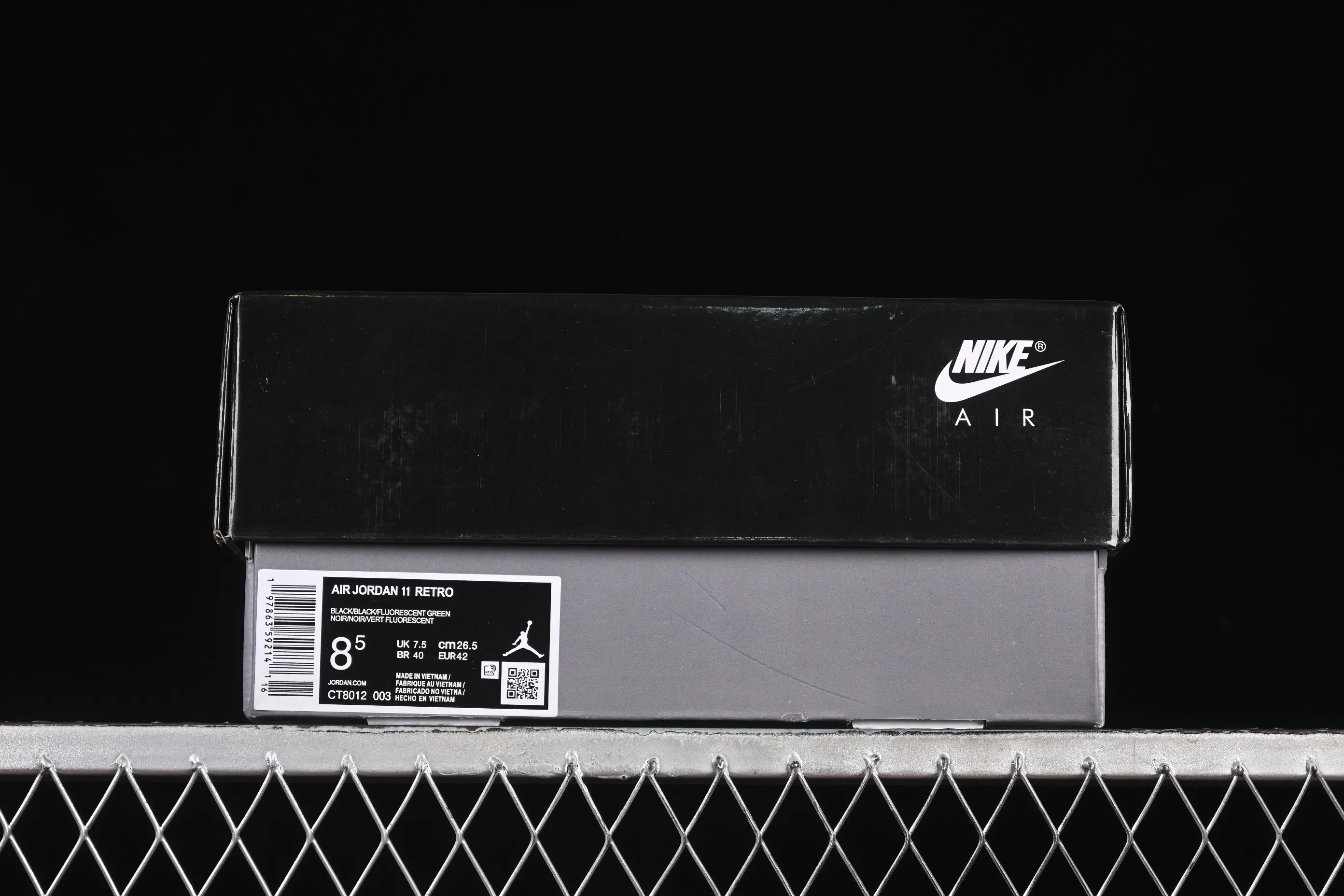 All categories Air Jordan Jordan series basketball shoes Air Jordan 11 Air Jordan 11 Retro AJ11 Joe 11 black avocado green CT8012-003